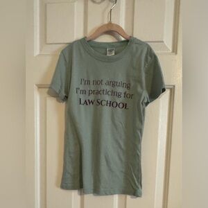 Kids' Light Green Law School Tee